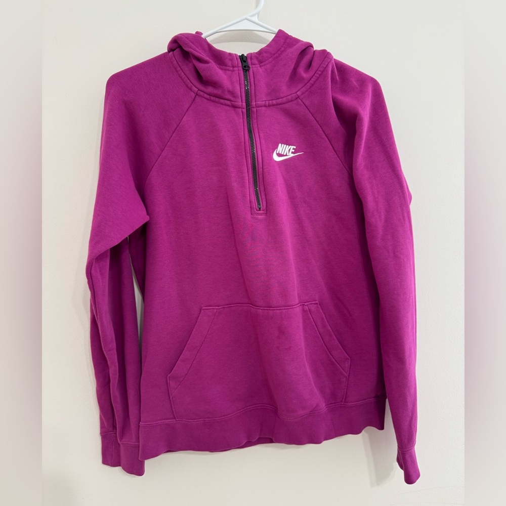 Nike Women’s Magenta Zip-Up Hoodie
